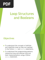 Lecture 5 Loop Structures