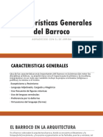 Características Generales del Barroco SAPO