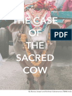 The Case of The Sacred Cow