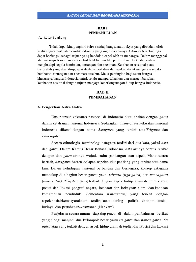 ASTA GATRA Tugas PKN PDF