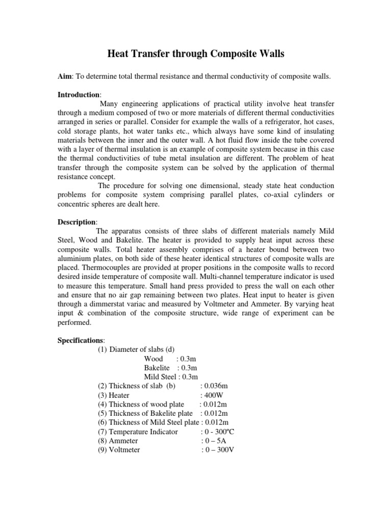 HMT Lab Manual PDF | PDF | Heat Exchanger | Thermocouple