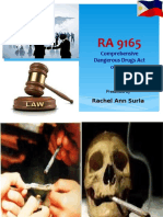 RA 9165 Comprehensive Dangerous Drugs Act