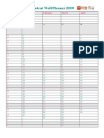 Content Wall Planner 2019