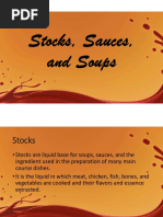 Stocks Sauces and Soups