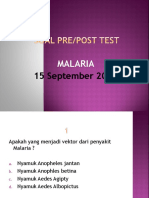 Malaria Pretest
