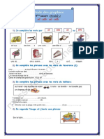 4ème Année Etude Des Graphies Module 2 Eil Eille Ail Aille