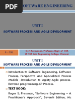 CS8494 Softwareengineering-Unit I