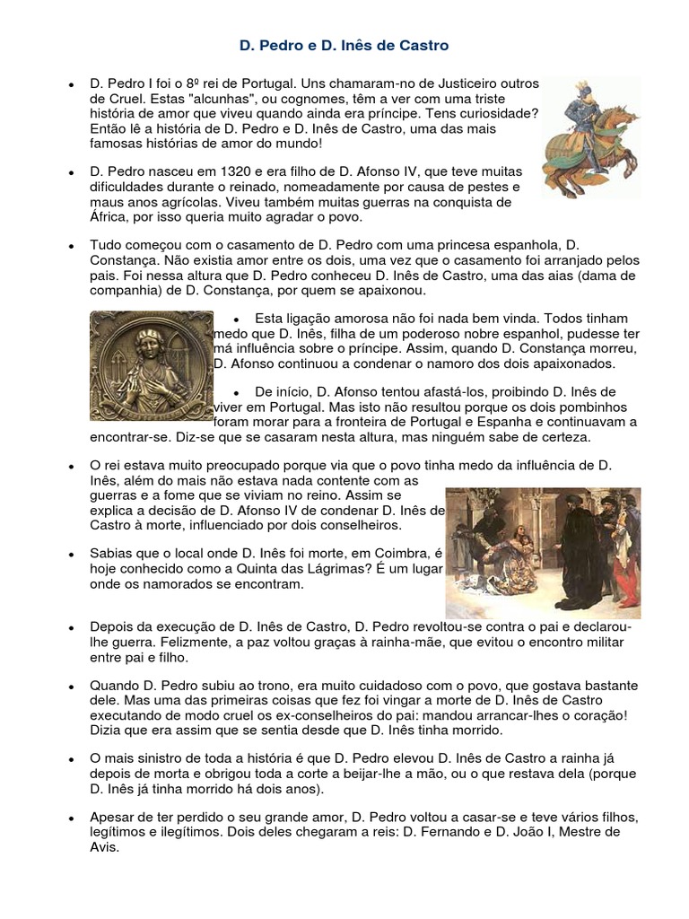 D Pedro e D Ines | PDF