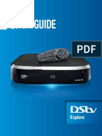DSTV Explora Quick Guide