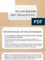 Discipline Based-Art Education