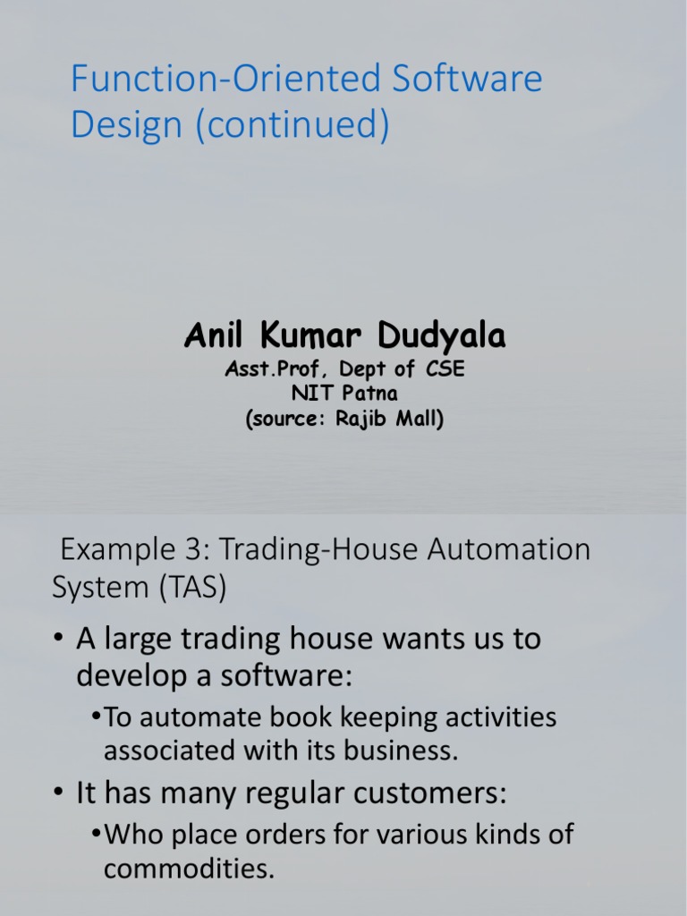 Function Oriented Design - Part2 PDF | PDF | Modular Programming ...