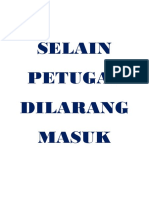 SELAIN PETUGAS DILARANG MASUK.docx