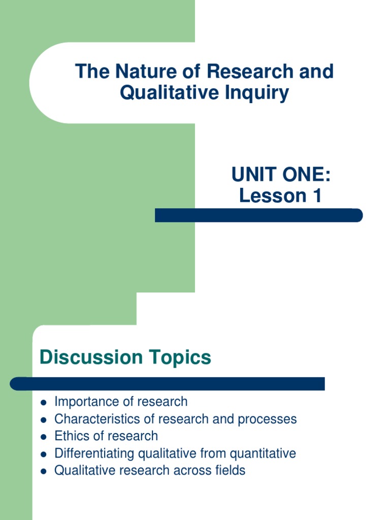 PracRes 1 (LESSON 1) | PDF | Qualitative Research | Quantitative Research
