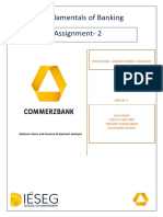 Assignment 2 - Commerzbank