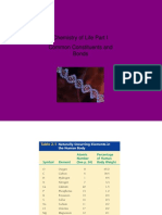 Explore the Chemistry of Life: Common Constituents and Bonds