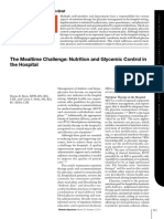 Diabetes Spectrum-The Meal Time Challenge Nutrition & Glycemic Control in The Hospital