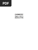 H2 Chem Notes 9729 PDF