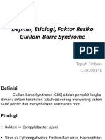 Definisi, Etiologi, Faktor Resiko Guillain-Barre Syndrome