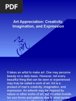 Art Appreciation Imagination