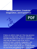 Art Appreciation Imagination