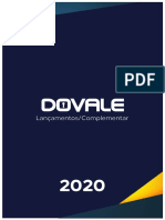 Lançamentos e complementos da Dovale em 2020