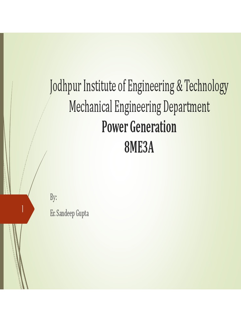 Power Plant Economics Overview | PDF | Power Station | Electricity ...