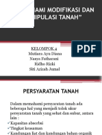 MEMAHAMI MODIFIKASI TANAH