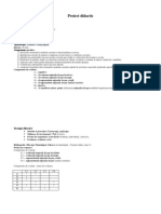 Proiect Didactic Test de Evaluare Semestriala V