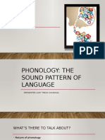 Phonology The Sound of Language