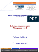 Management Des Exercices PDF