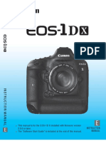 Canon 1DX Instruction Manual PDF