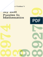 Hubert Phipllips Caliban - My Best Puzzles in Mathematics - Dover Publications Inc PDF
