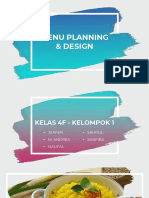 Menu Planning and Design