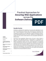 Securing Web Applications Software Delivery Lifecycle: Practical Approaches For Across The