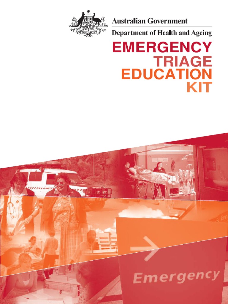 Triage Education Kit ATS PDF Emergency Department Health Care