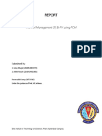 Thermal Magement of BI-PV Using PCM