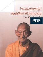 Meditation, Foundation of Buddhist - Kalu Rinpoche (1992)