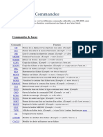 CHAP 1 Principales Commandes PDF