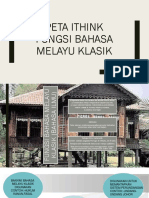 Peta Ithink Fungsi Bahasa Melayu Klasik T3