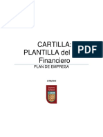 Cartilla de La Plantilla. PLAN FINANCIERO
