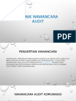 Wawancara Audit