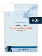 Oriani A. - 1921 - La Lotta Politica in Italia Vol. I PDF