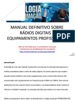 MANUAL DEFINITIVO SOBRE RÁDIOS DIGITAIS E EQUIPAMENTOS PROFISSIONAIS - PDF Download grátis