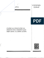 COVENIN-ISO 2339-87 CLINICAS Y HOSPITALES.pdf