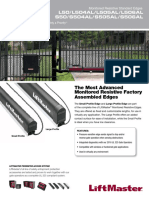 LiftMaster Monitored Resistive Standard Edges Sell Sheet