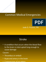 Common Medical Emergencies: Jude D. Positos, RN