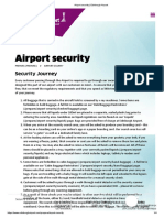 Airport security _ Edinburgh Airport