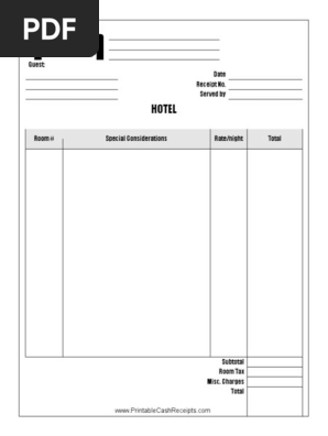 Free Hotel Receipt Template.pdf