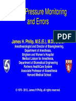 Arterial Pressure Monitoring