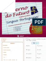 Caderno do Futuro 4° ano Língua Portuguesa ALUNO